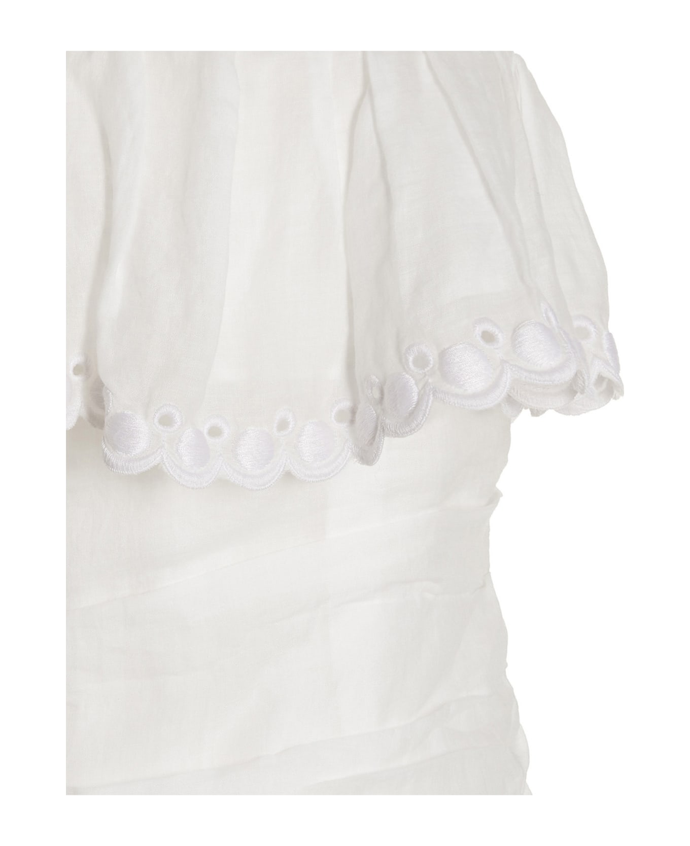 Isabel Marant Off-the-shoulder Top - White ワンピース＆ドレス
