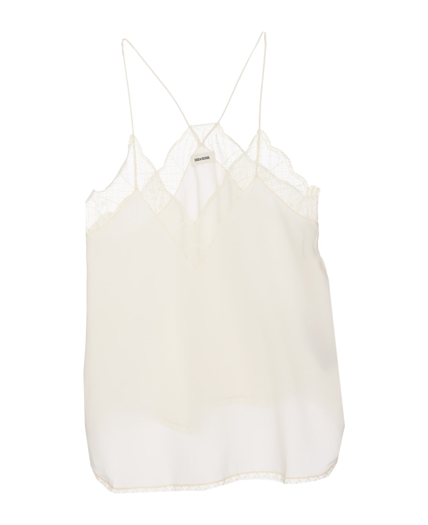 Zadig & Voltaire Christy Cdc Top - White キャミソール