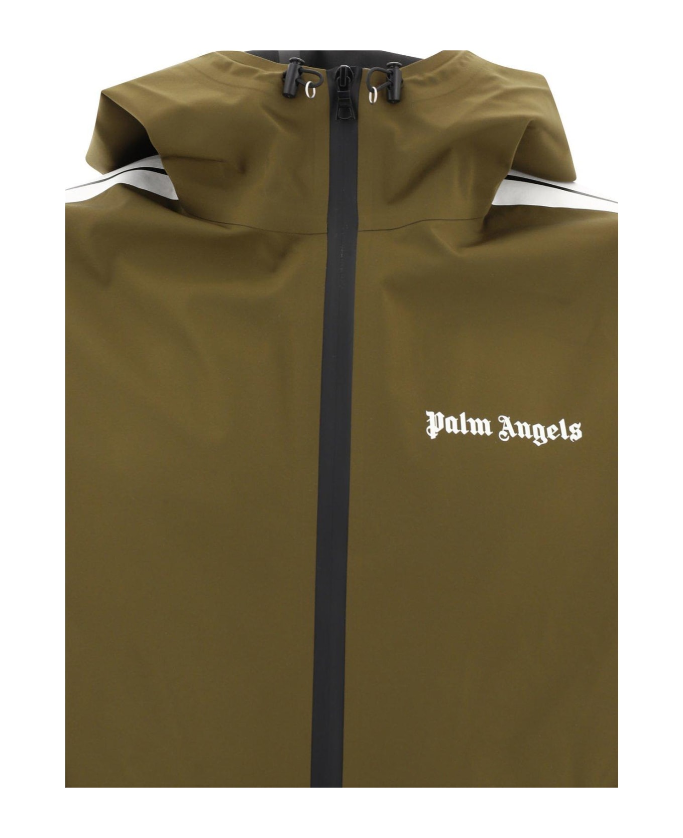 Palm Angels Waterproof Jacket - Green