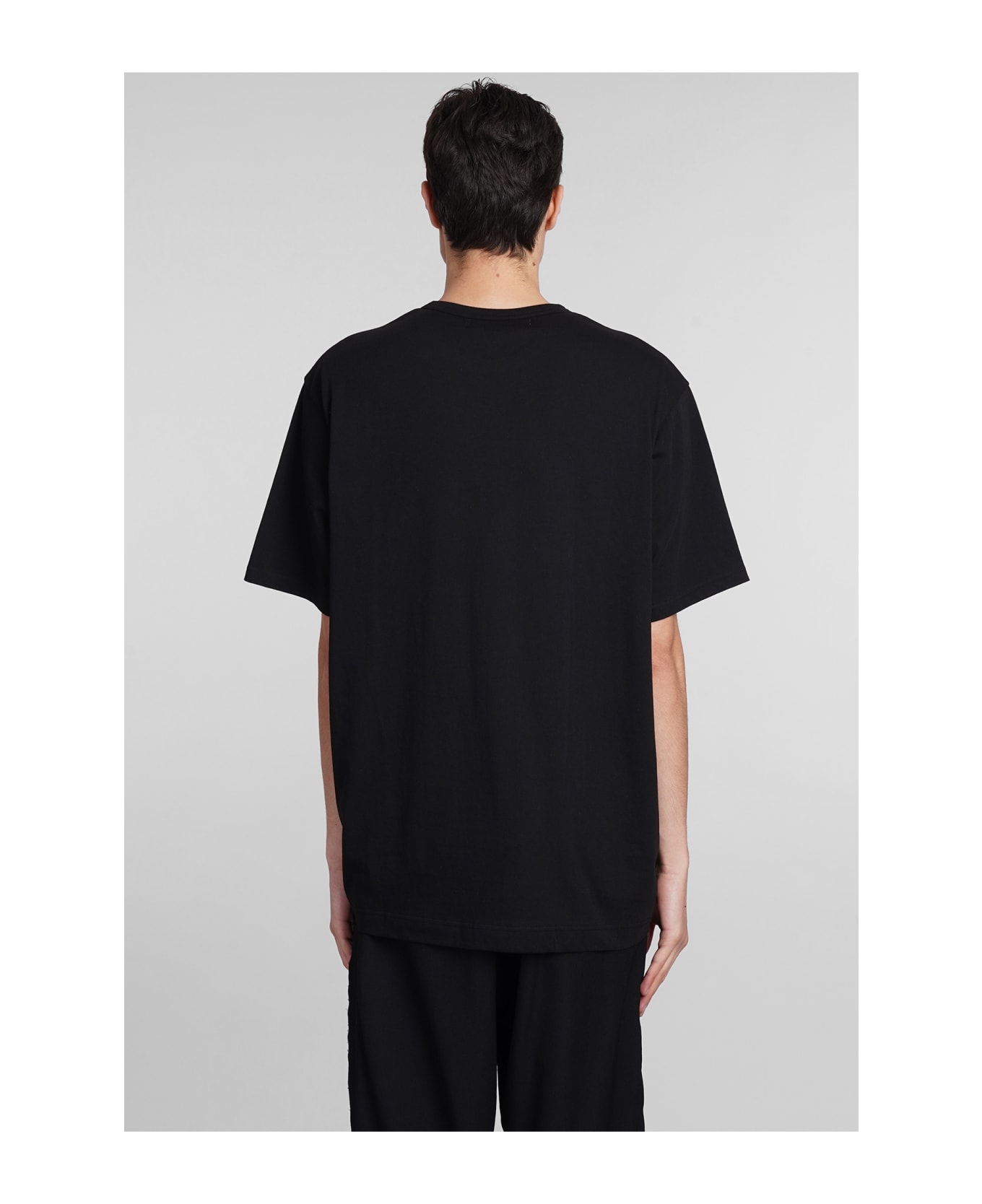 Yohji Yamamoto T-shirt In Black Cotton - black