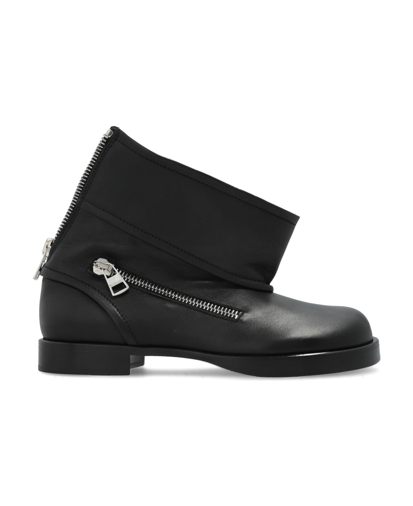 J.W. Anderson Jw Anderson Leather Ankle Boots - BLACK