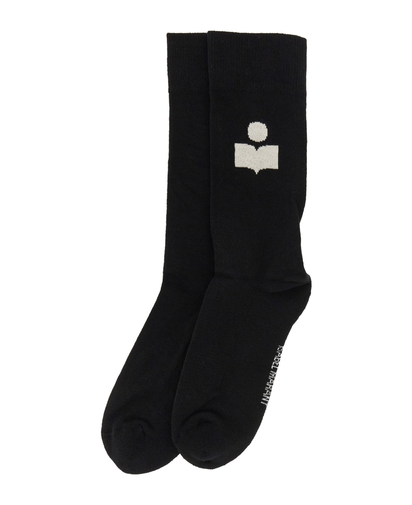 Isabel Marant Logo Socks - Bk 靴下＆タイツ