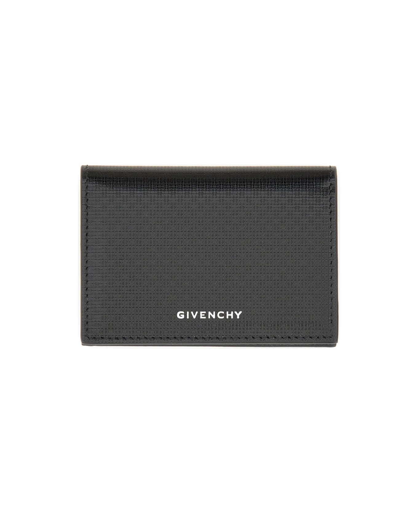 Givenchy Leather Card Holder - BLACK