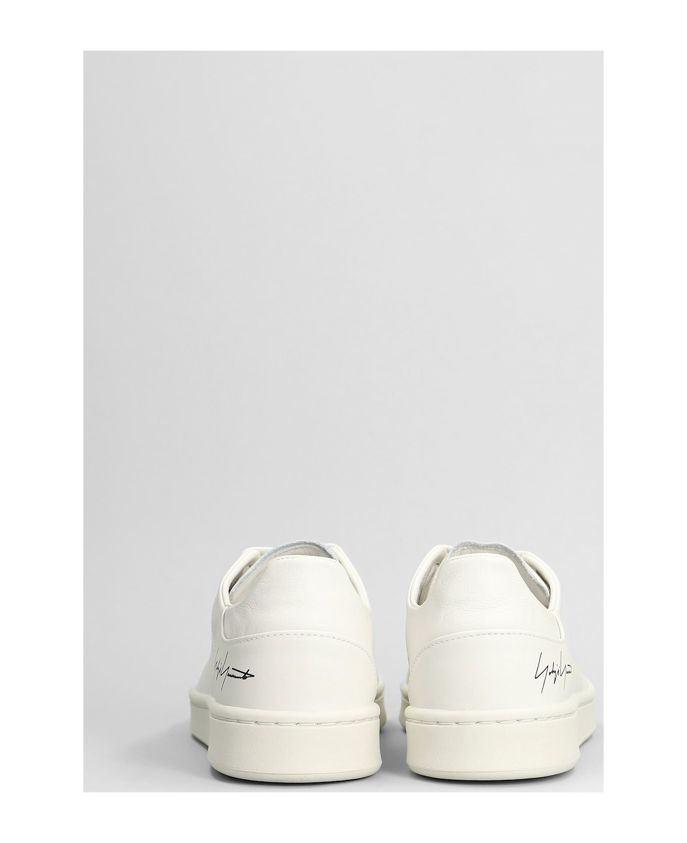 Y-3 Stan Smith Sneakers In White Leather - white