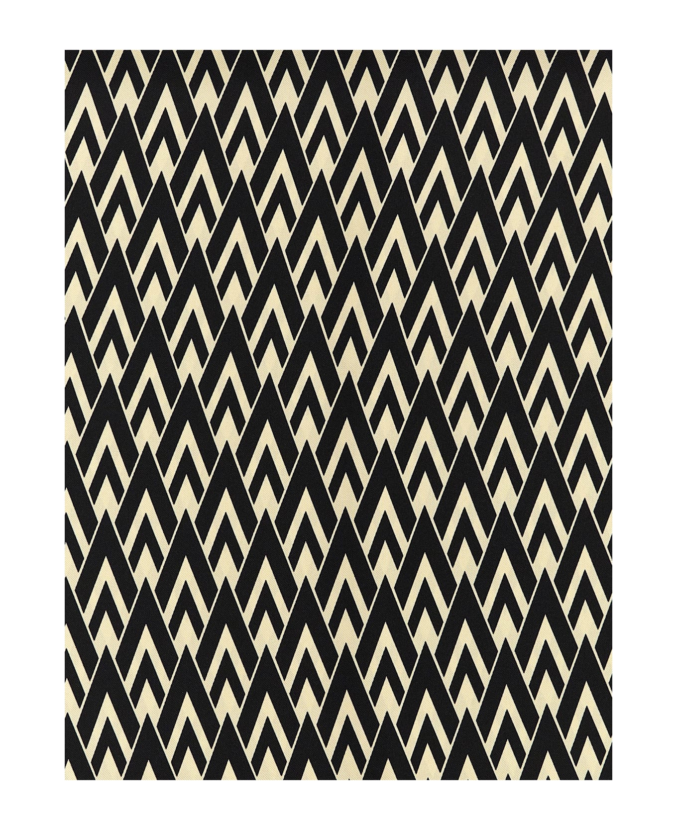 Valentino Garavani 
toute La V
 Scarf - Black  