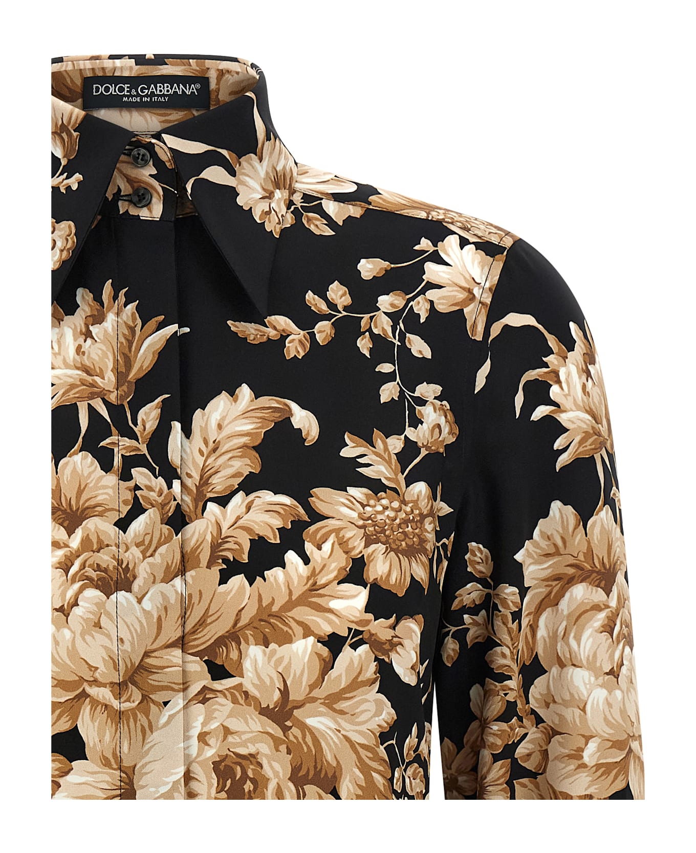 Dolce 
Gabbana Charmeuse Shirt - Multicolor