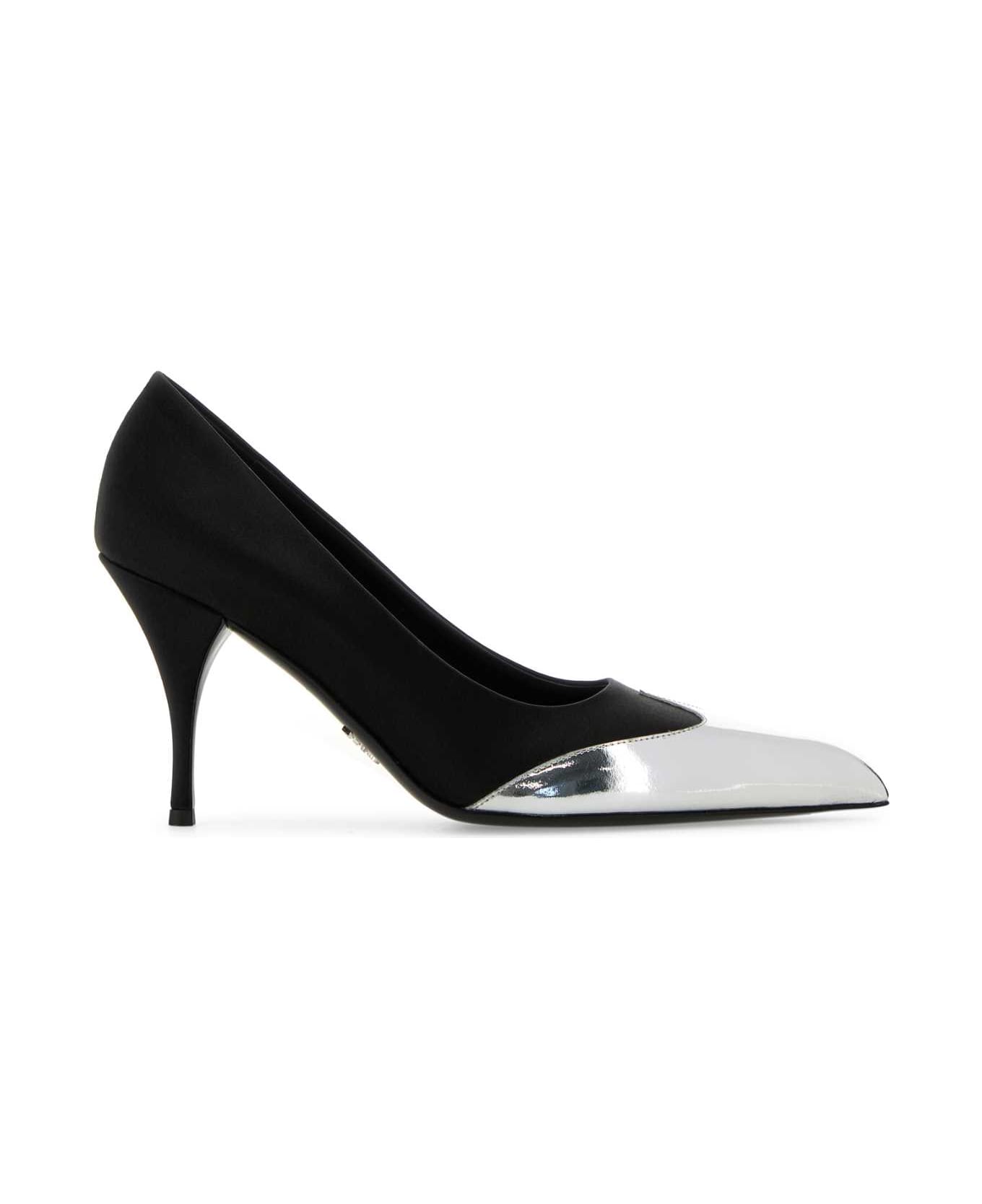 Prada Black Satin Pumps - NERO