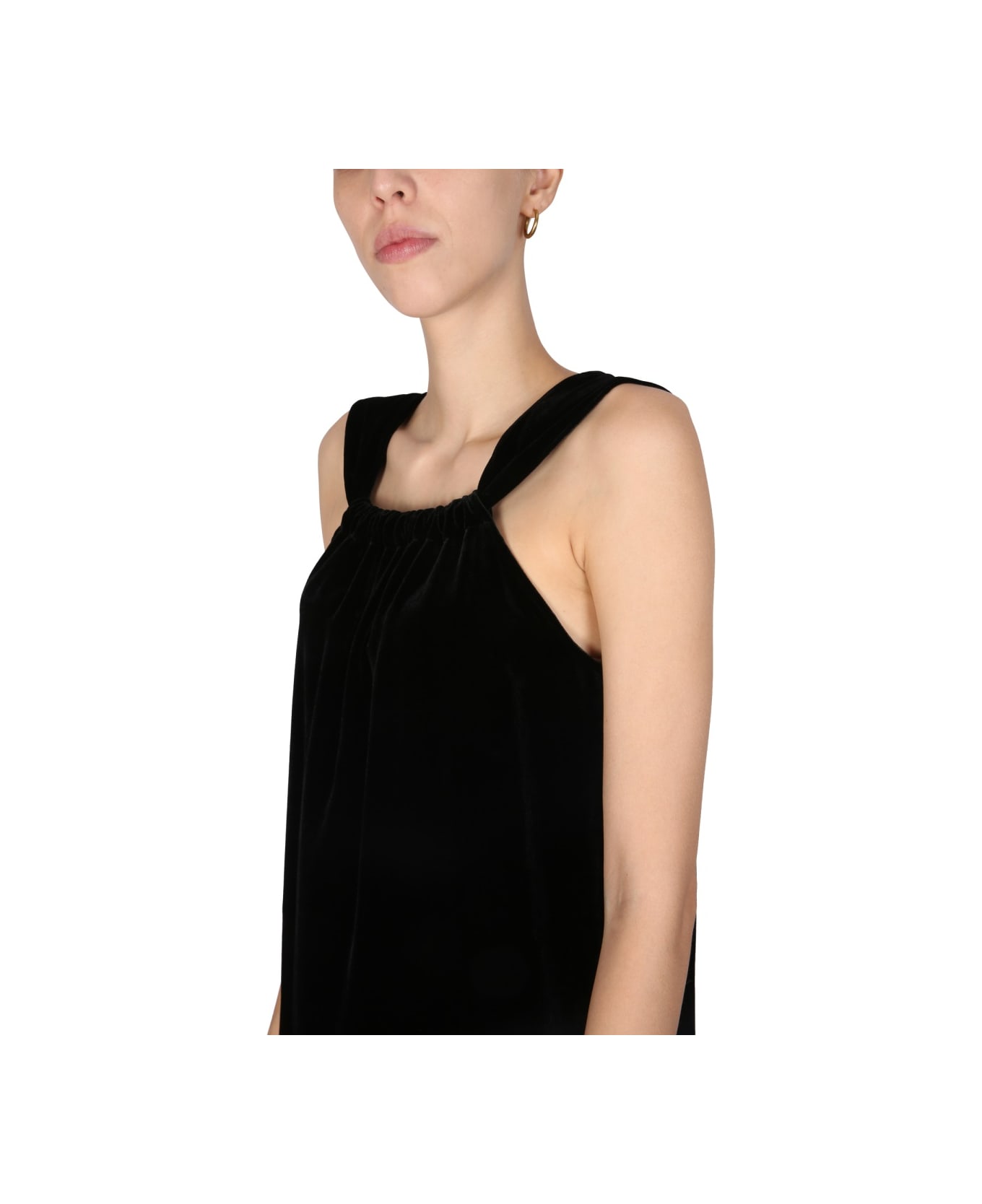 Boutique Moschino Mini Trapeze Dress - BLACK