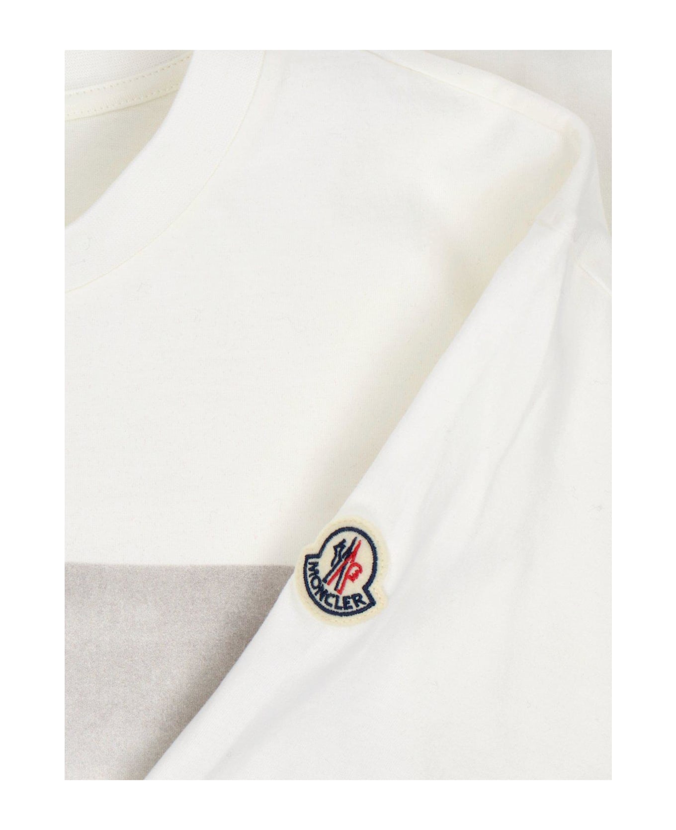 Moncler 1952 Printed Crewneck T-shirt - White