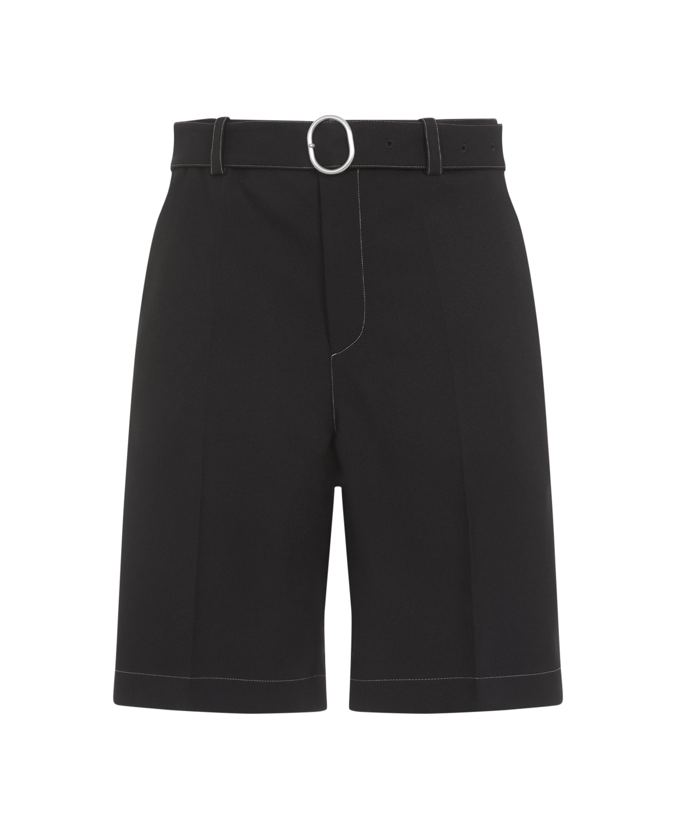 Jil Sander Polyester Shorts - Black