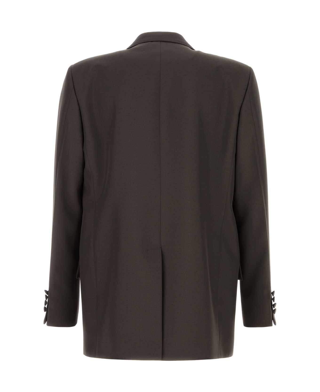 Gucci Chocolate Panama Blazer - BROWN