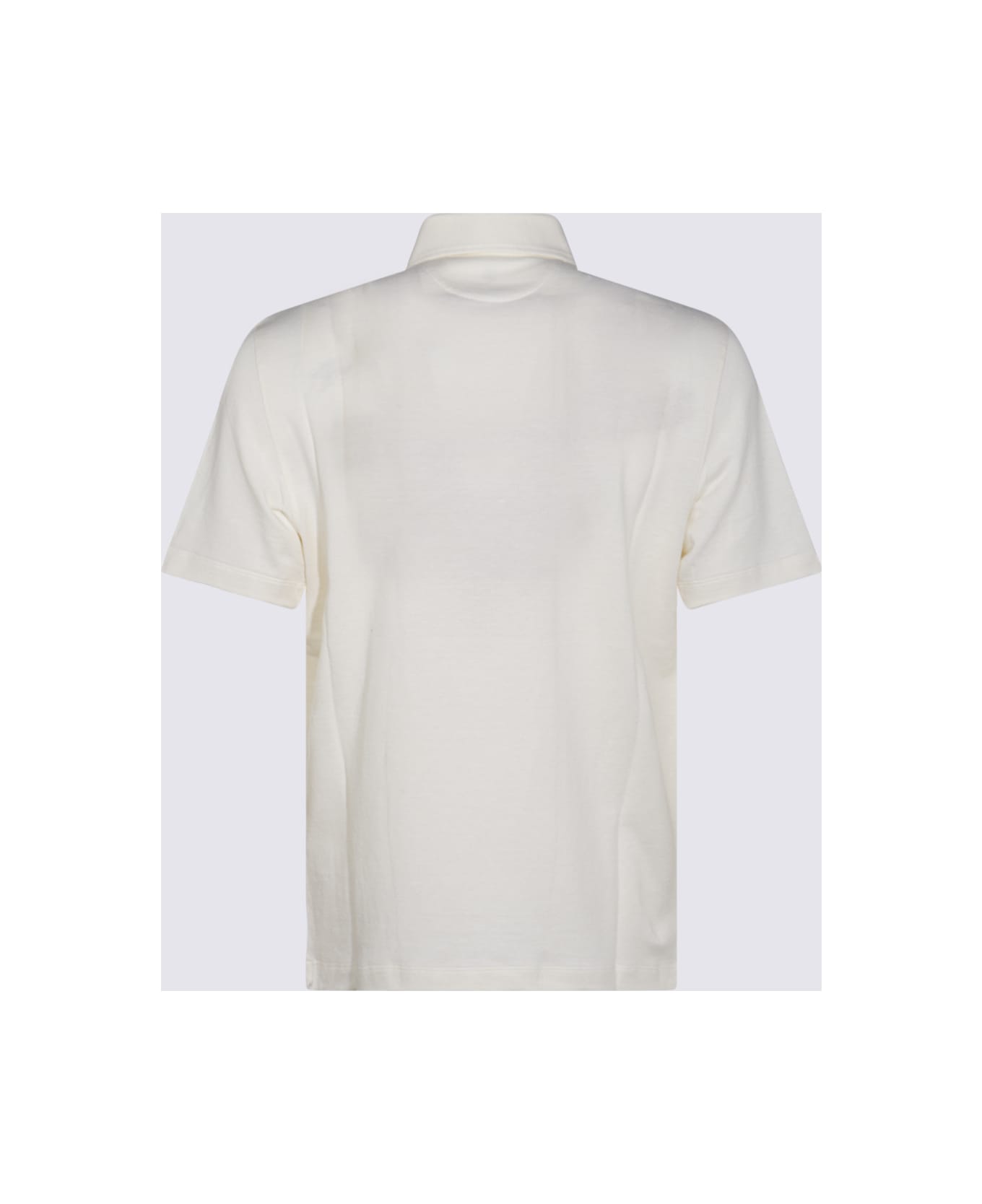Brunello Cucinelli White Cotton Polo Shirt | italist, ALWAYS