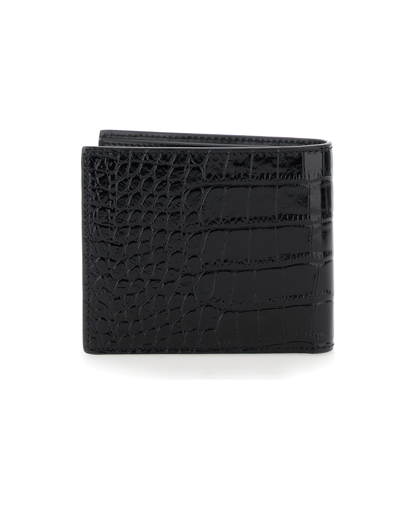 Tom Ford S0448 LCL150G SHINY STAMPED CROC ウォレット 財布 Tom Ford S0448 LCL150G SHINY STAMPED CROC ウォレット 財布