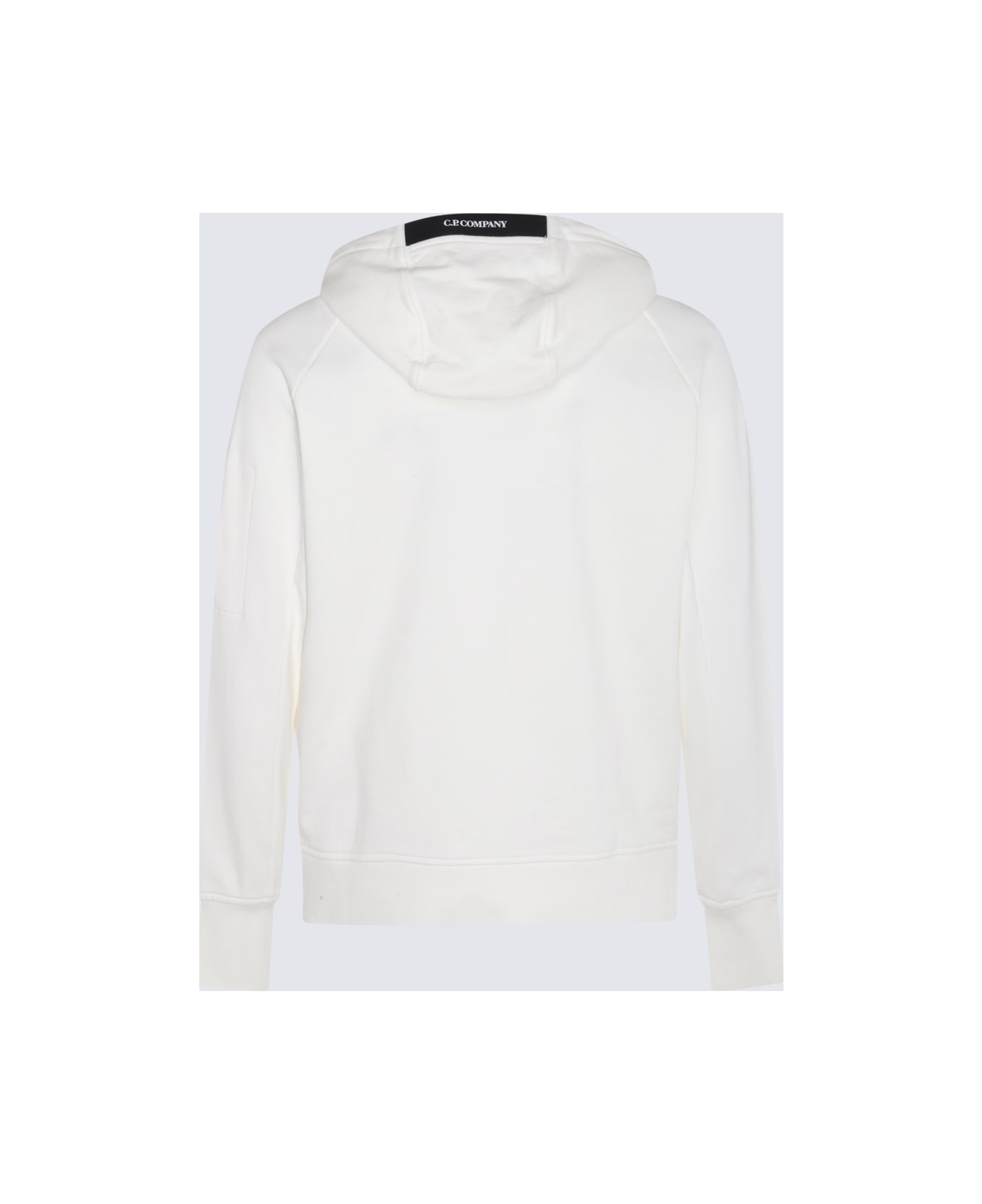 C.P. Company White Cotton Sweatshirt - GAUZE WHITE