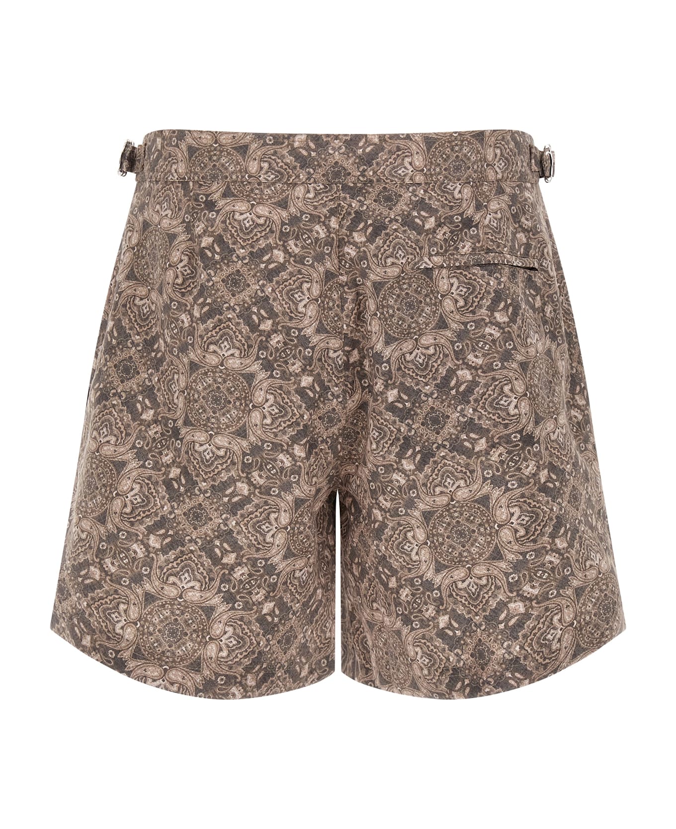 Brunello Cucinelli Paisley Print Swimsuit - Beige