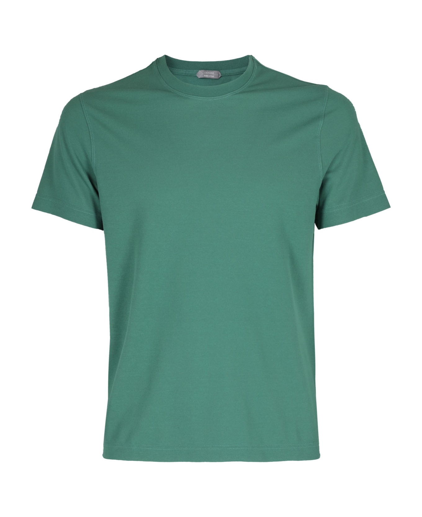 Zanone T-shirt - Verde Pino