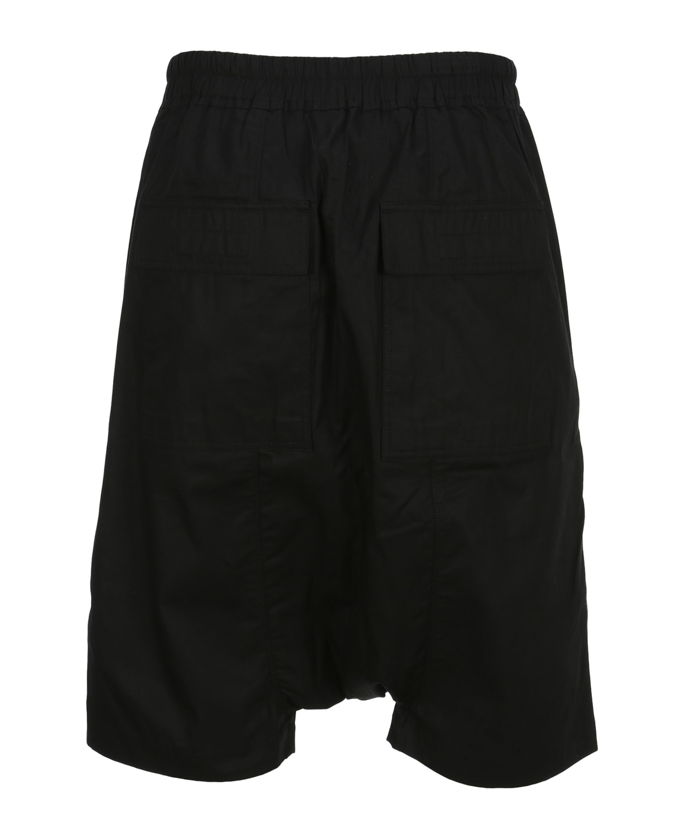 DRKSHDW Dark Shadow Drop-crotch Track Shorts - BLACK
