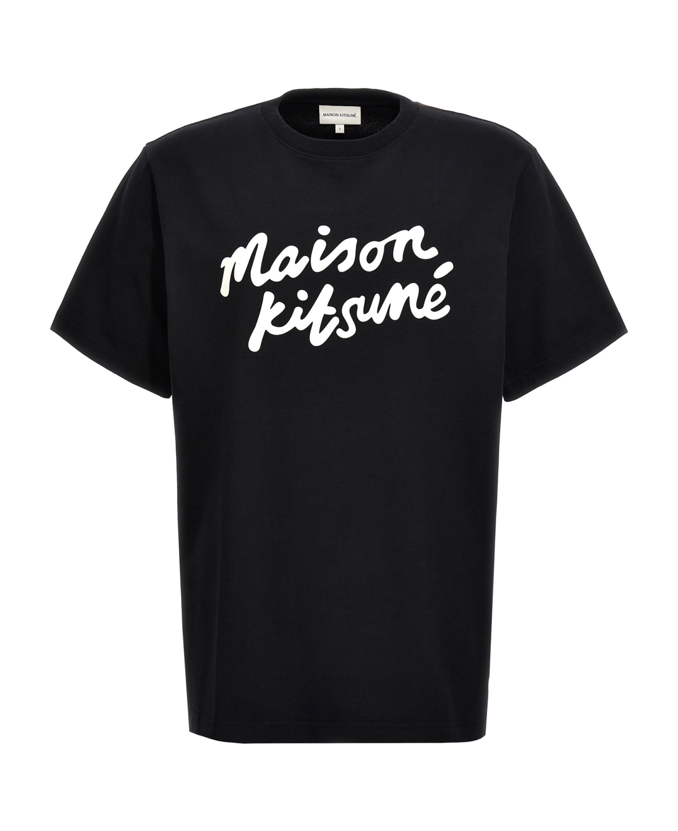 Maison Kitsuné 'maison Kitsuné Handwriting' T-shirt - White/Black シャツ