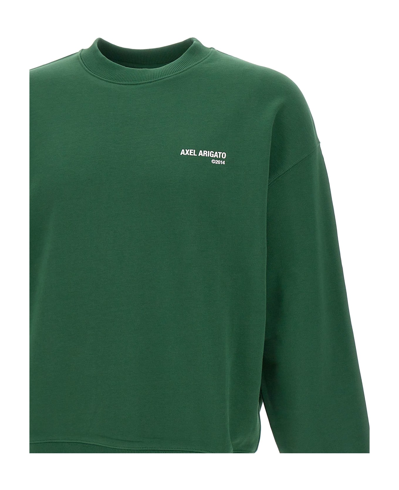 Axel Arigato "spade" Cotton Sweatshirt - GREEN