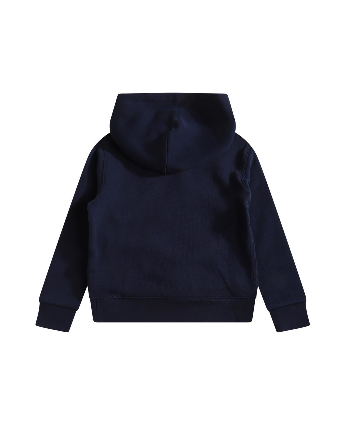 Polo Ralph Lauren Polo Bear Printed Long-sleeved Hoodie - Cruise Navy