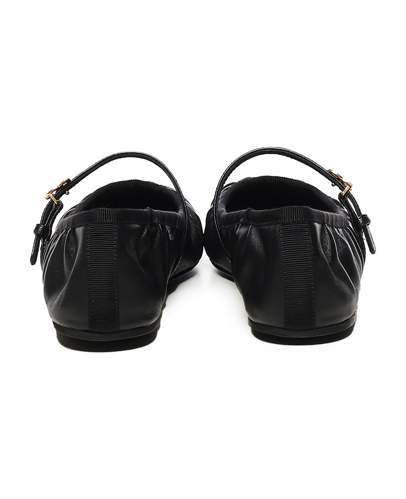 Dolce & Gabbana Ballerina Vally In Nappa - Black