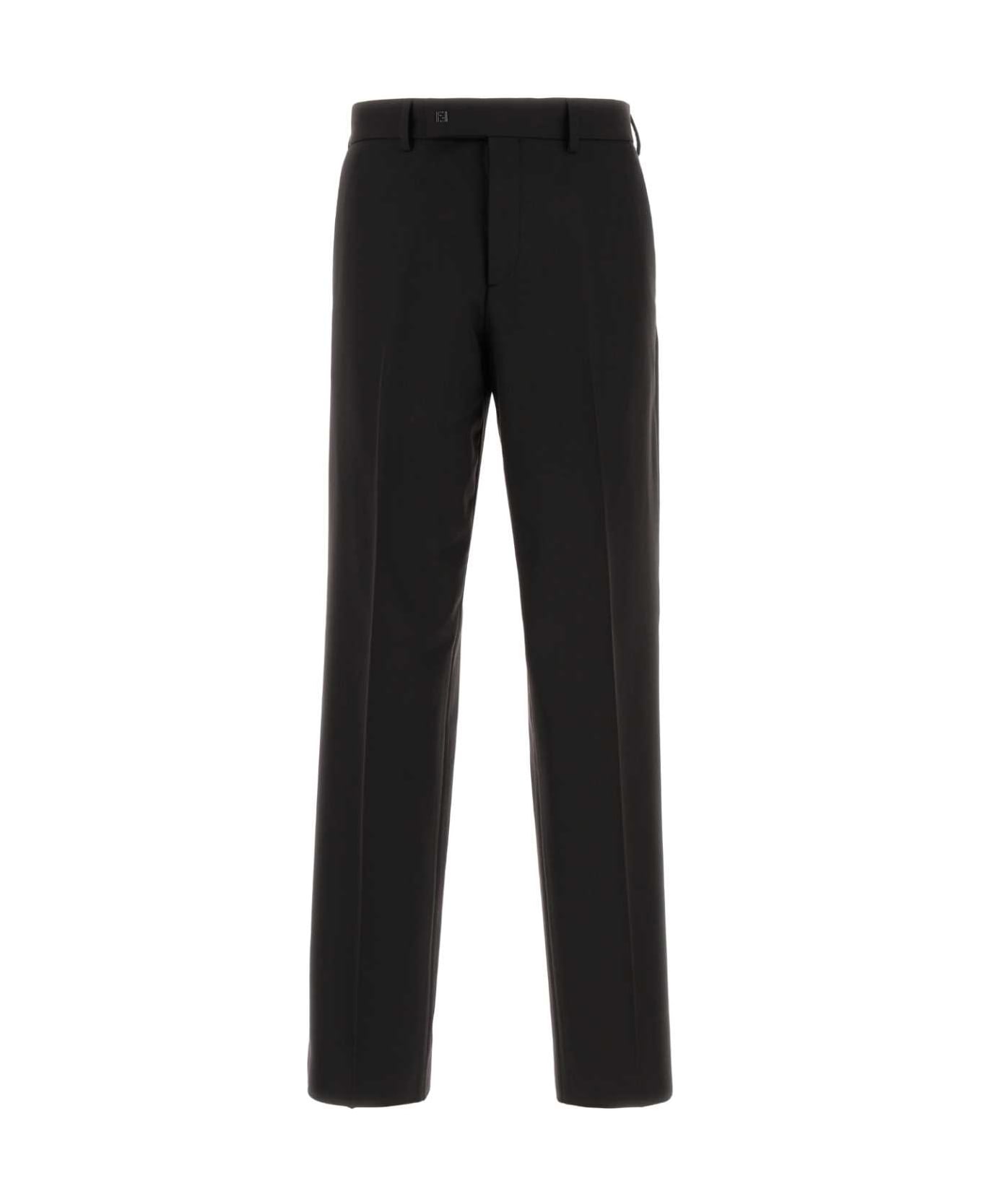 Fendi Chocolate Twill Pant - CAFFE