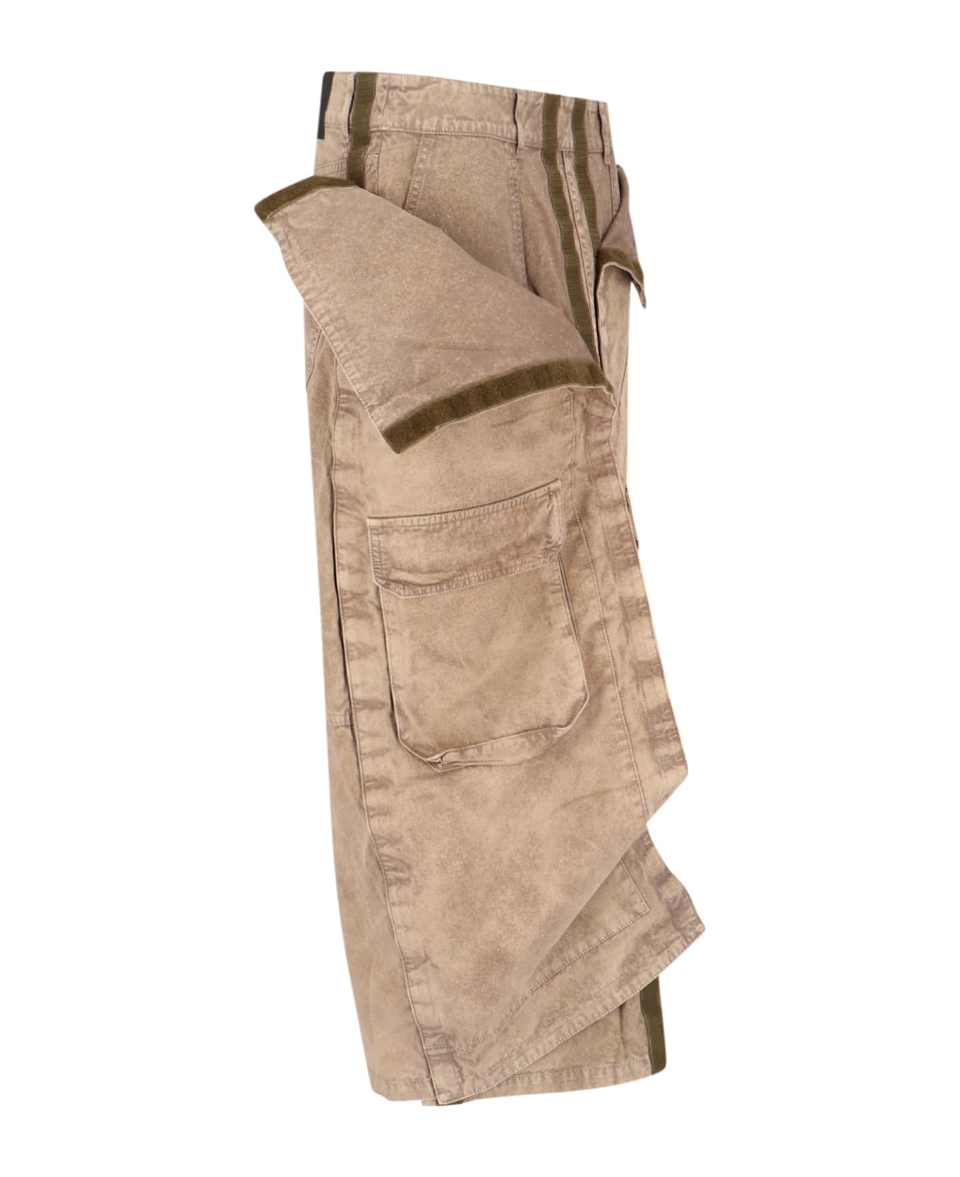 Y/Project Maxi Cargo Skirt - Brown