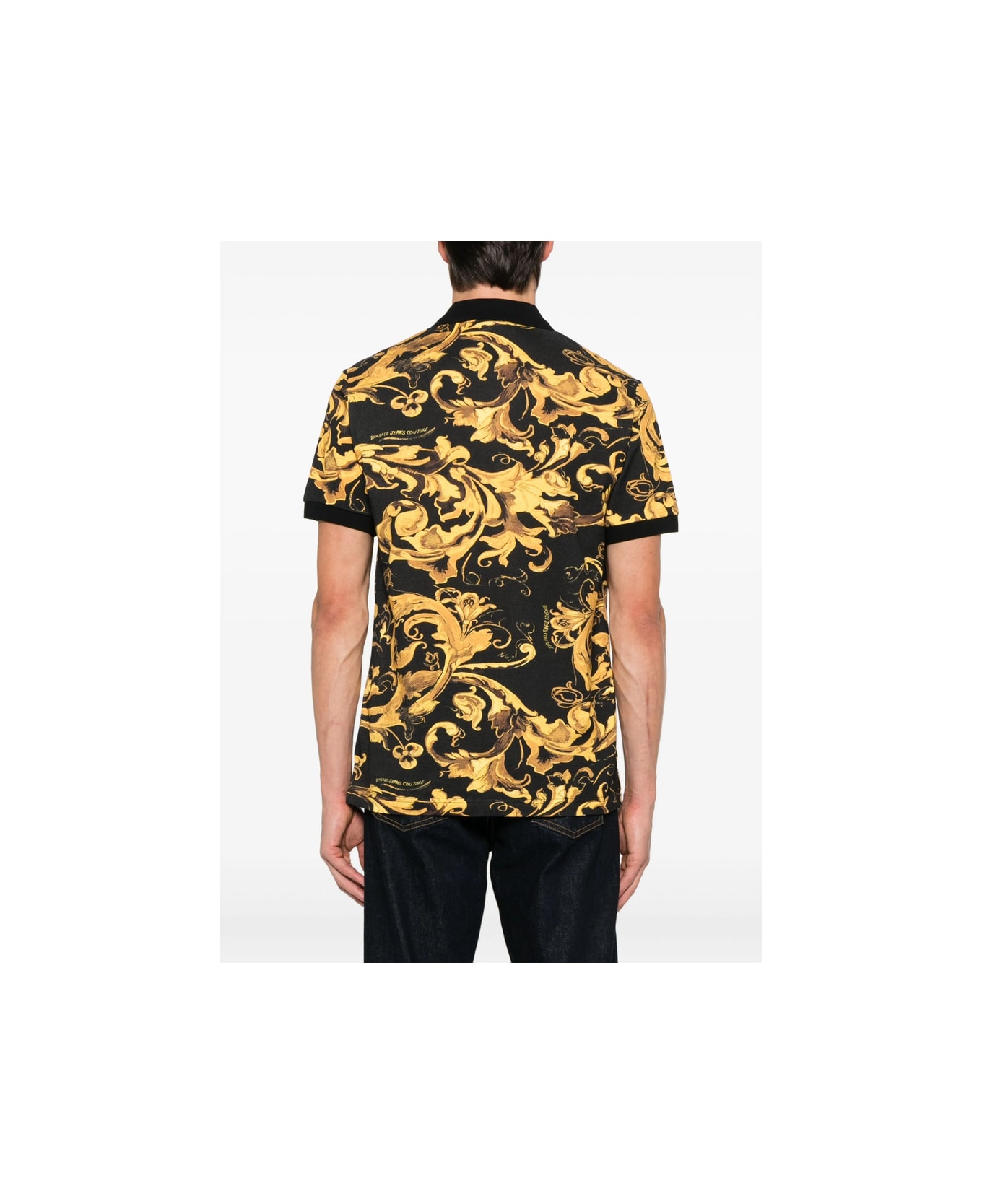 Versace Jeans Couture T-shirt - BLACK/GOLD