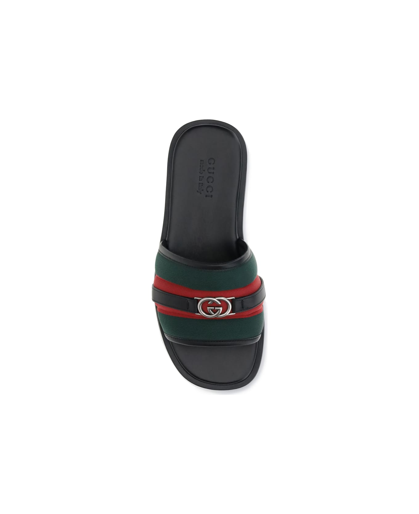 Gucci Gg Motif Slider Sandals