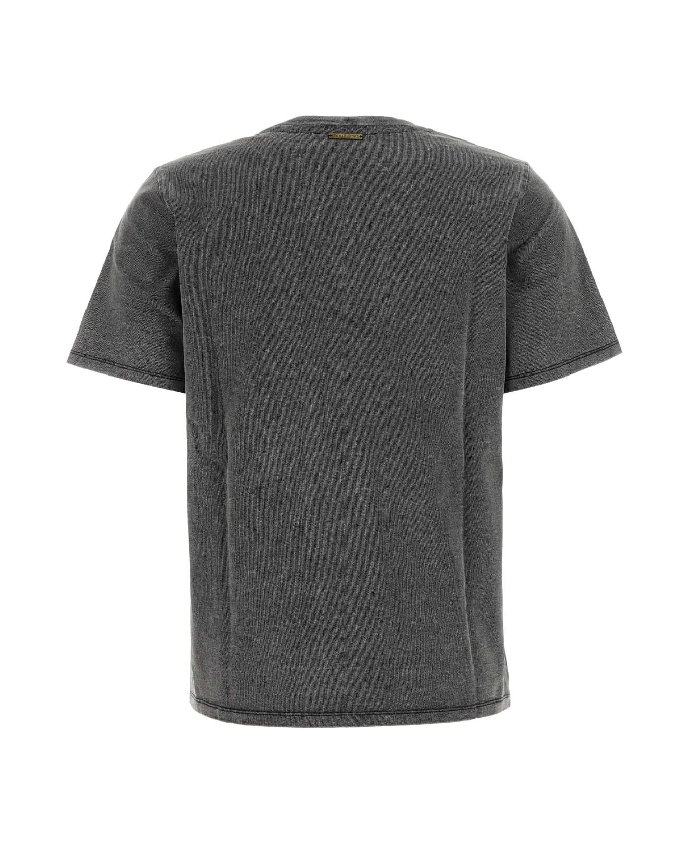 Michael Kors Black Cotton T-shirt - BLACKWSH
