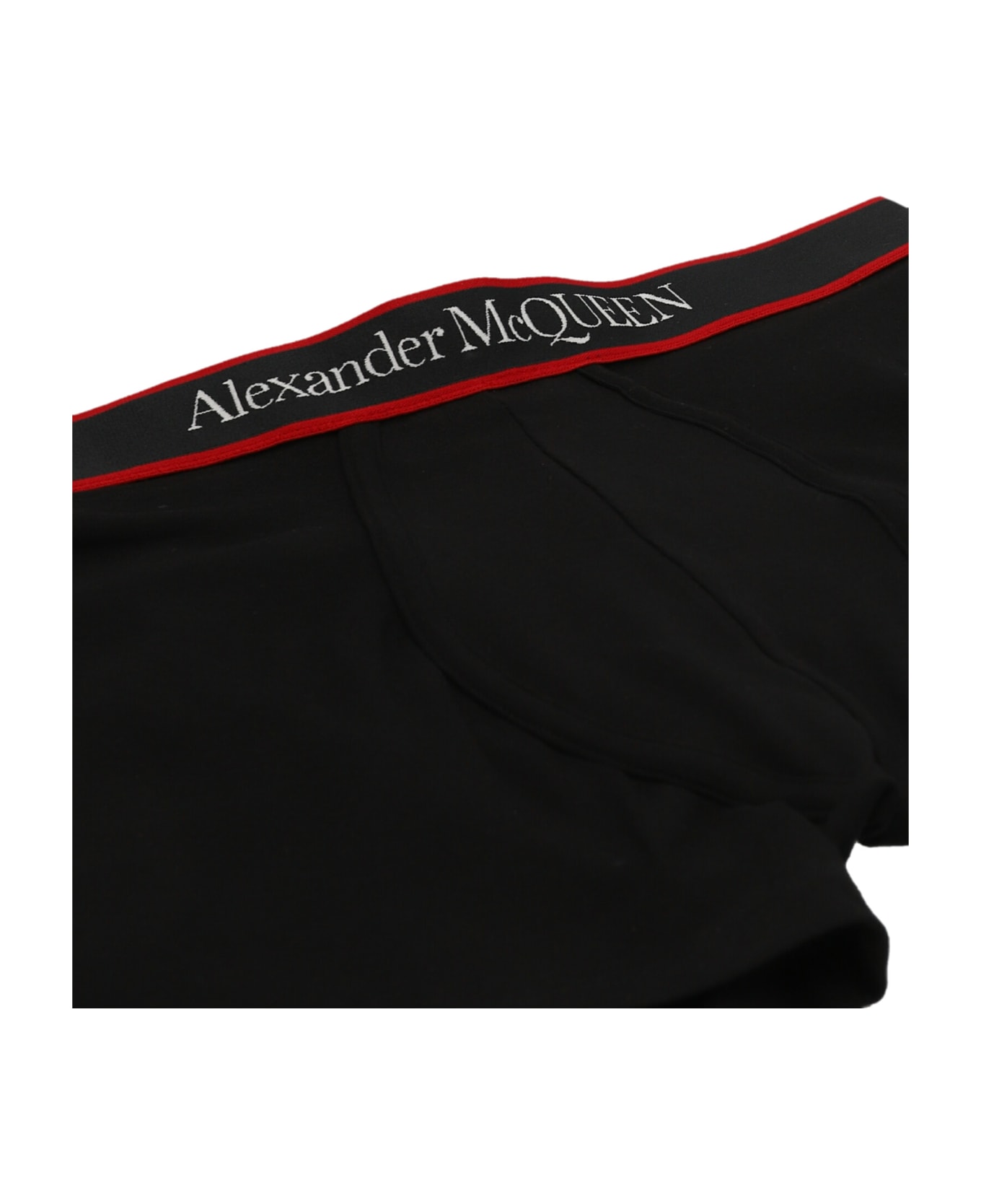 Alexander McQueen Logo Boxer Shorts - Black  
