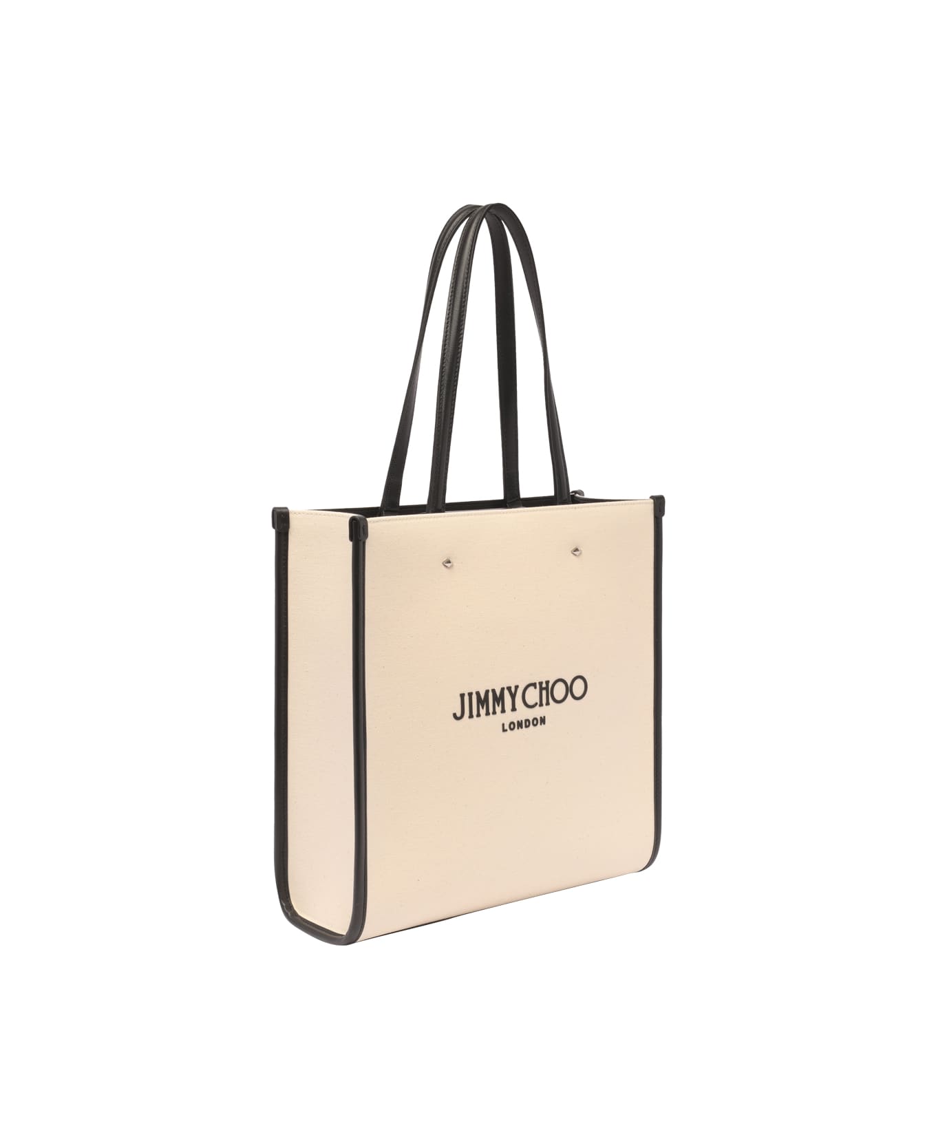 Jimmy Choo Logo Tote Bag - White トートバッグ