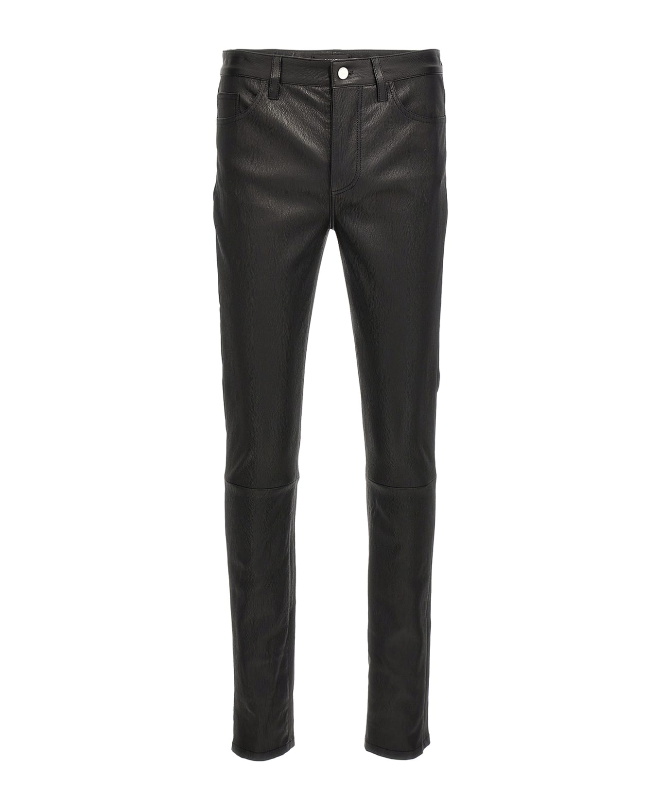 AMIRI Leather Pants - Black  