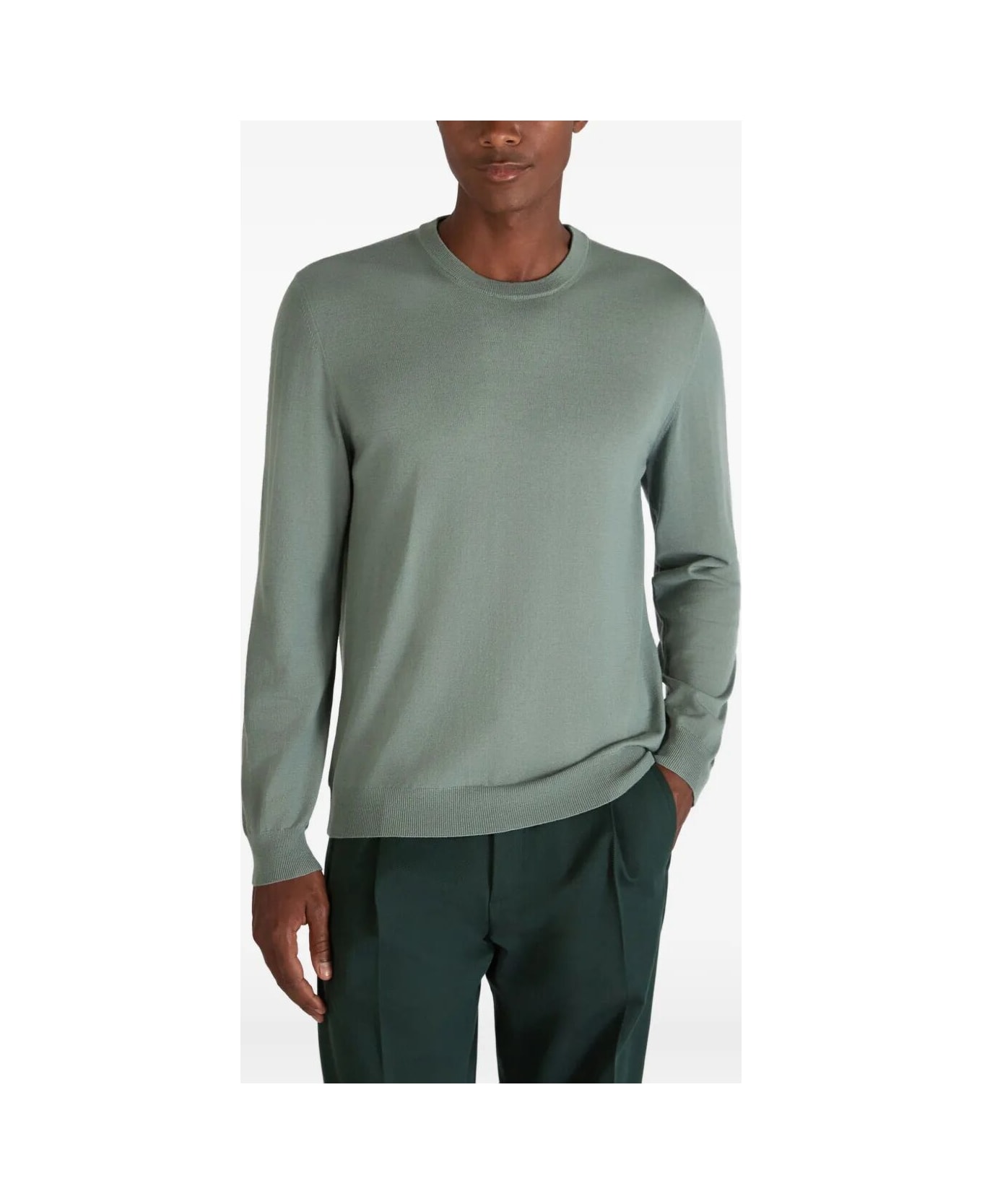 Zanone Roundneck - Salvia