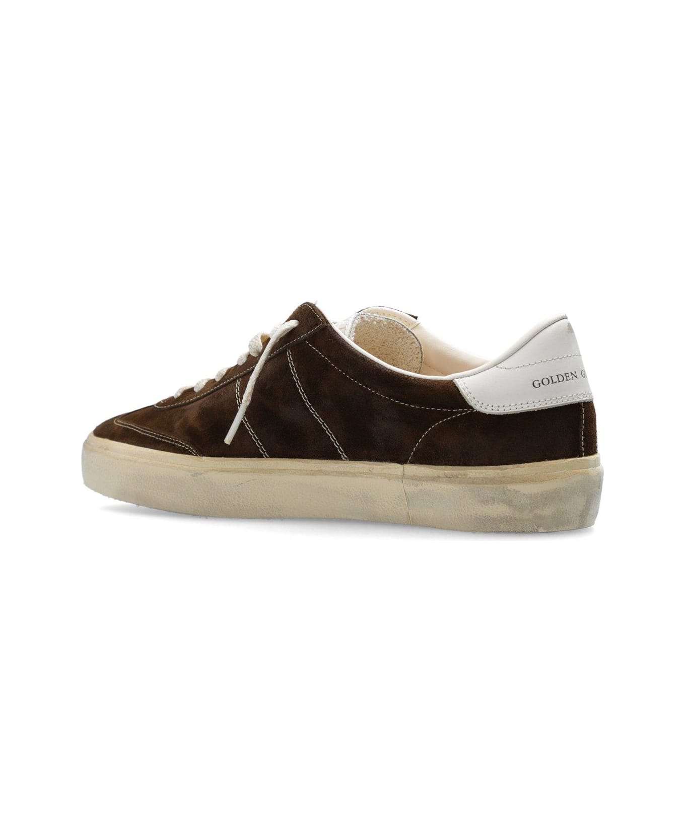 Golden Goose Soul Star Low-top Sneakers - DARK BROWN/MILK