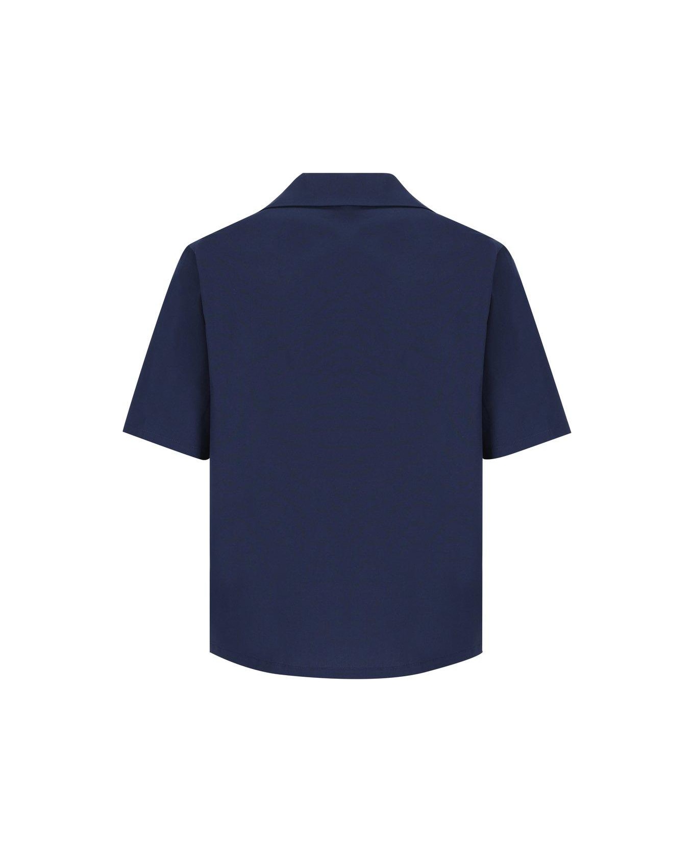 Gucci Buttoned Short-sleeved Shirt - Blu