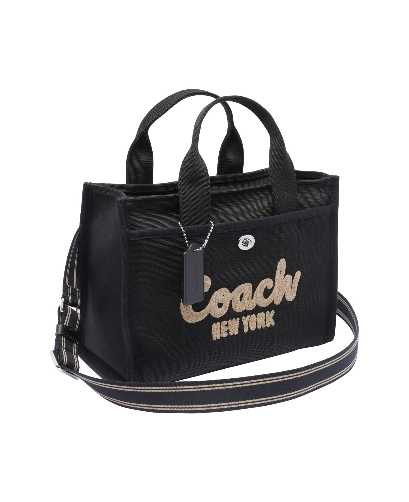 Coach Cargo Tote Bag - BLACK