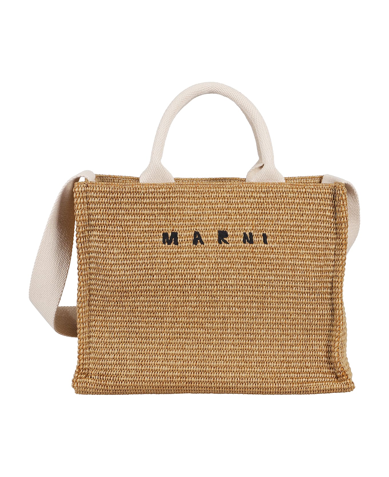 Marni Small Basket - Nude