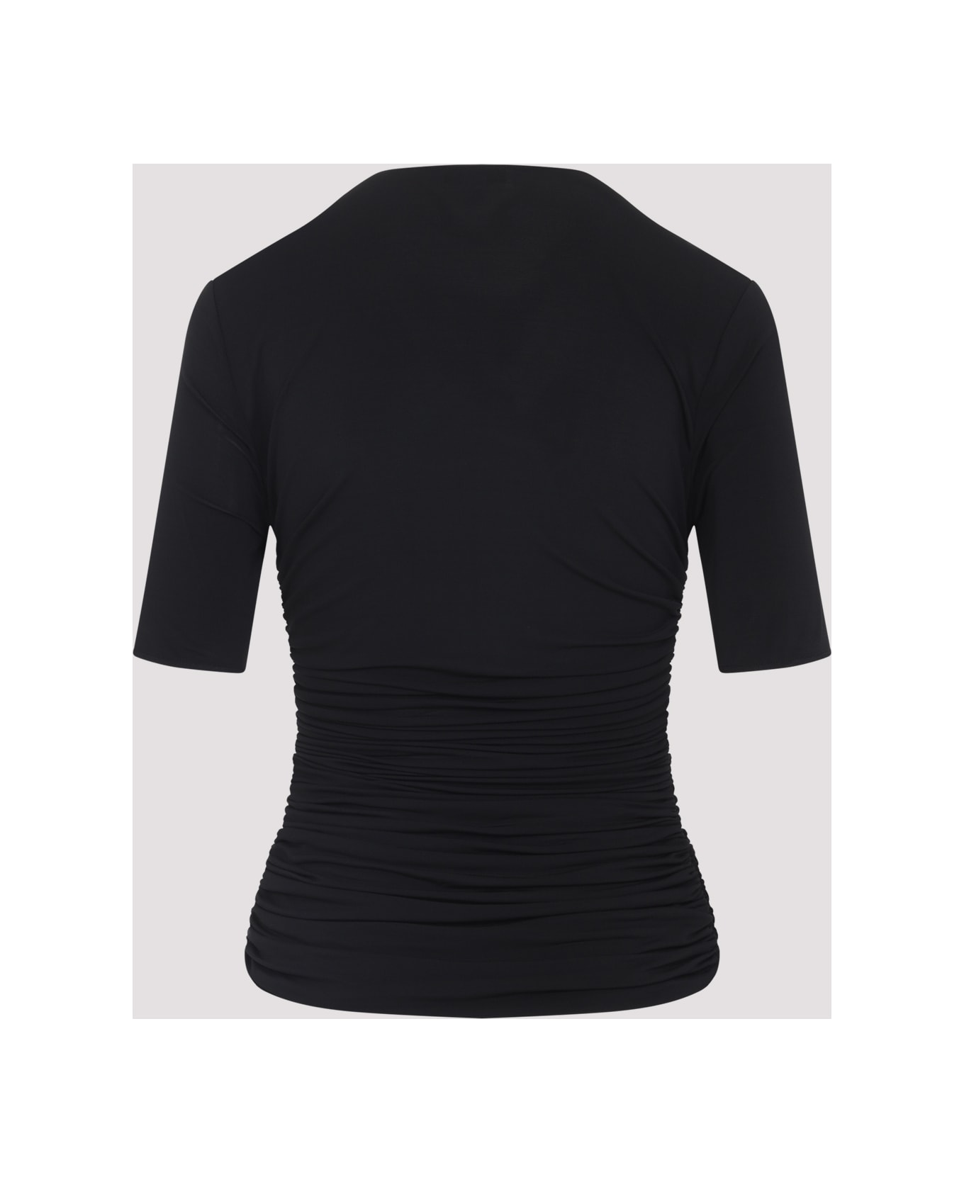 Alaia Alaïa Pleats T-shirt - Noir Alaia