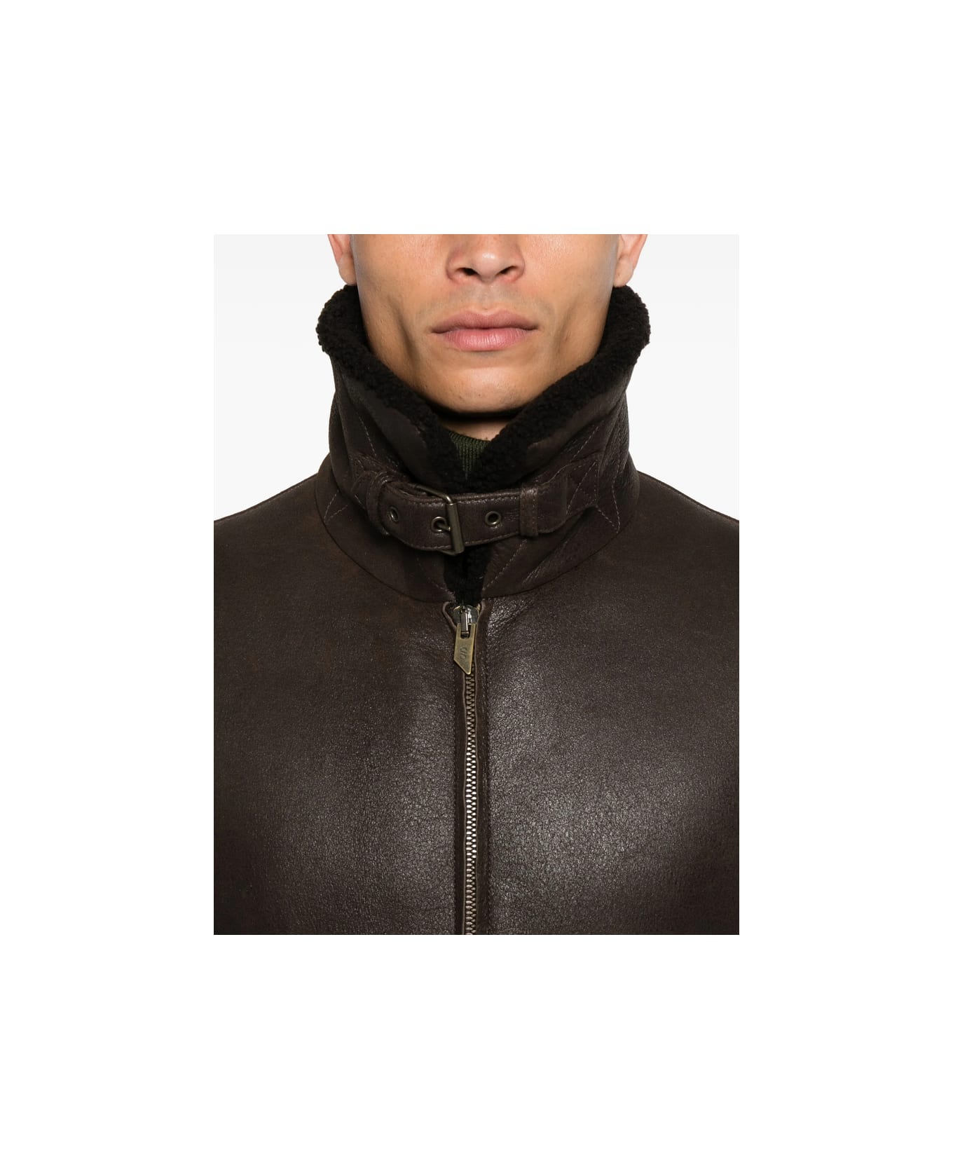 Salvatore Santoro Leather Outerwear - BROWN