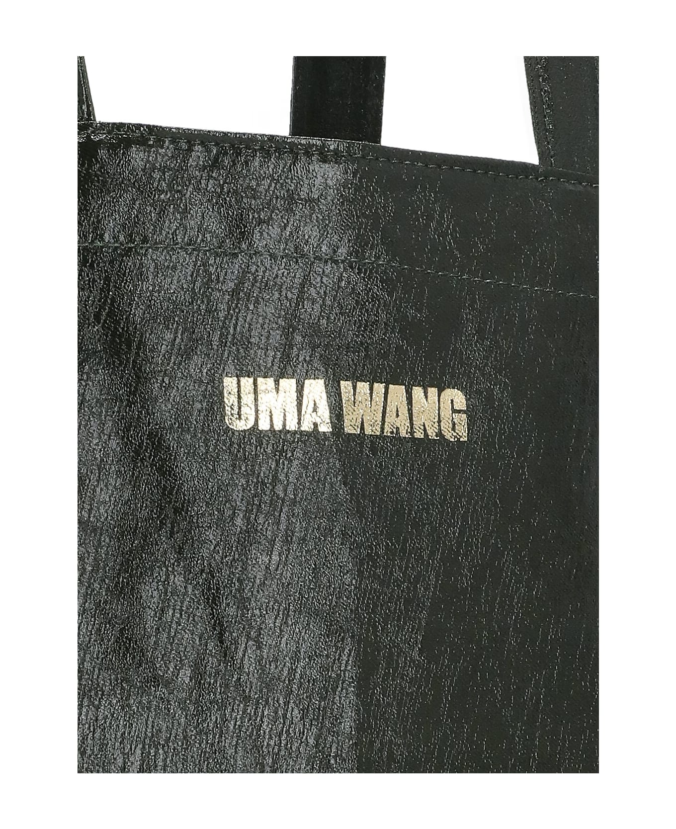 Uma Wang Small Canv Shoppinh Bag - BROWN