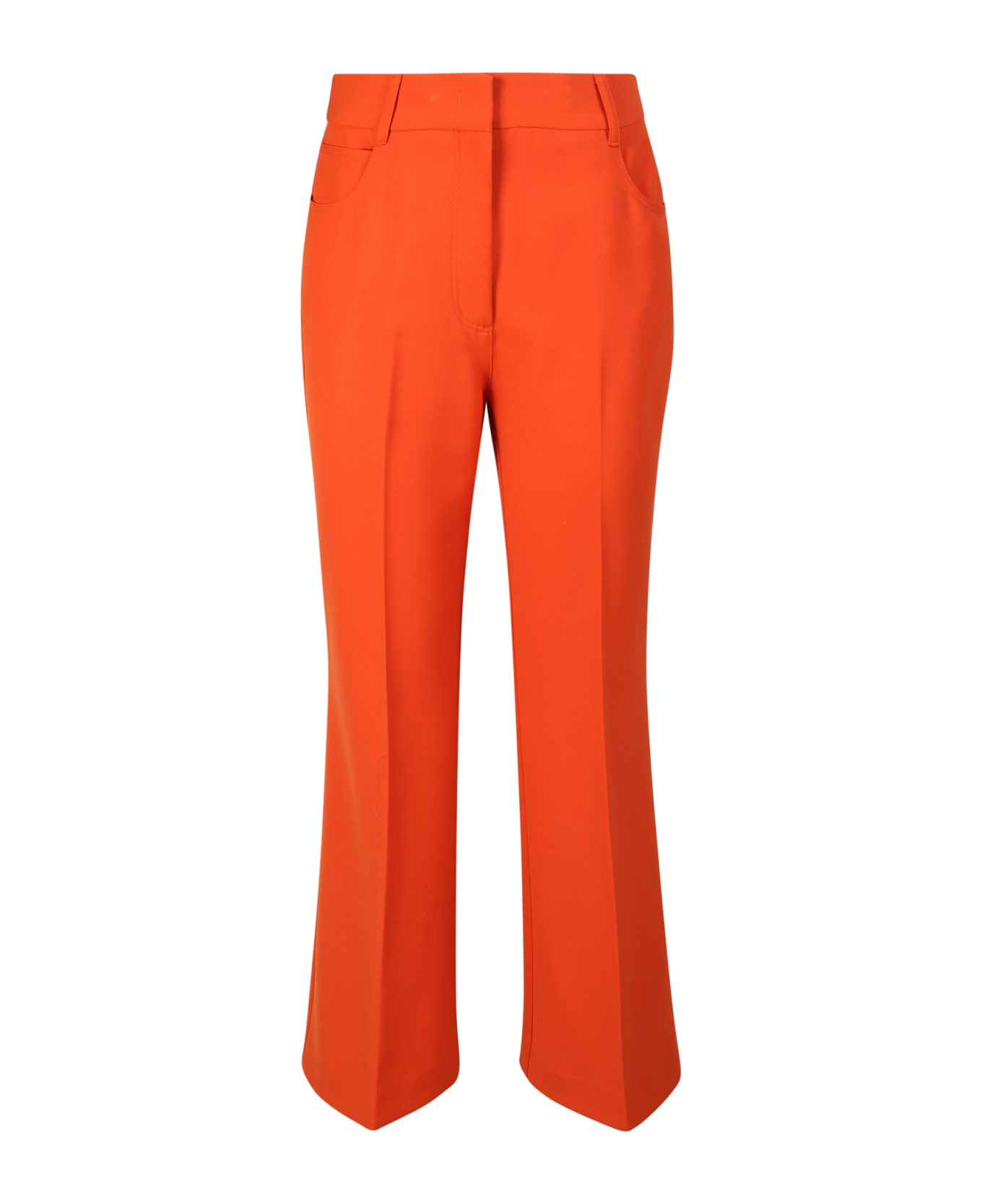 Stella McCartney Cropped Tailored Trousers - Orange ボトムス