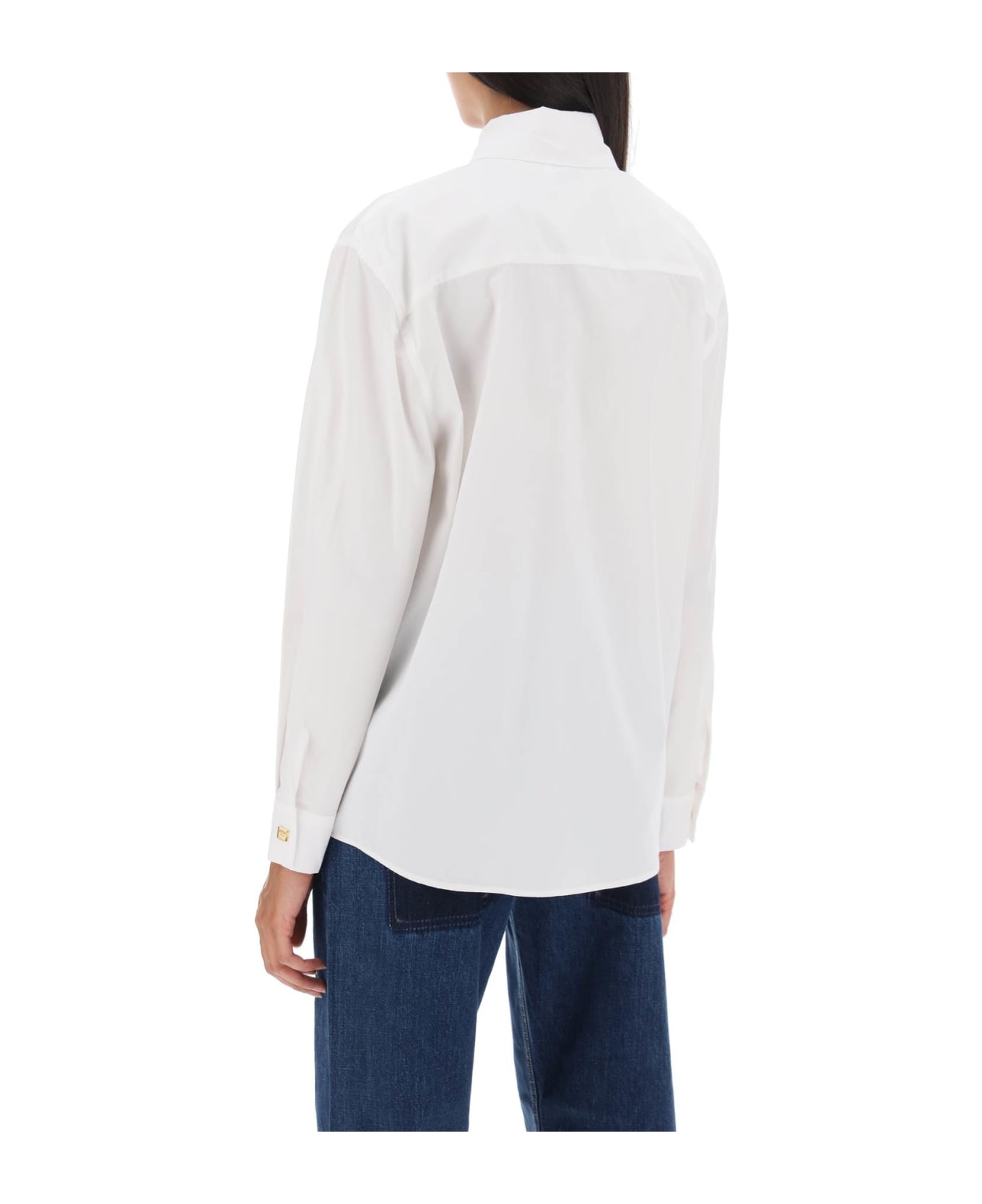 MVP Wardrobe 'matteotti' Cotton Shirt - PANNA (White) シャツ