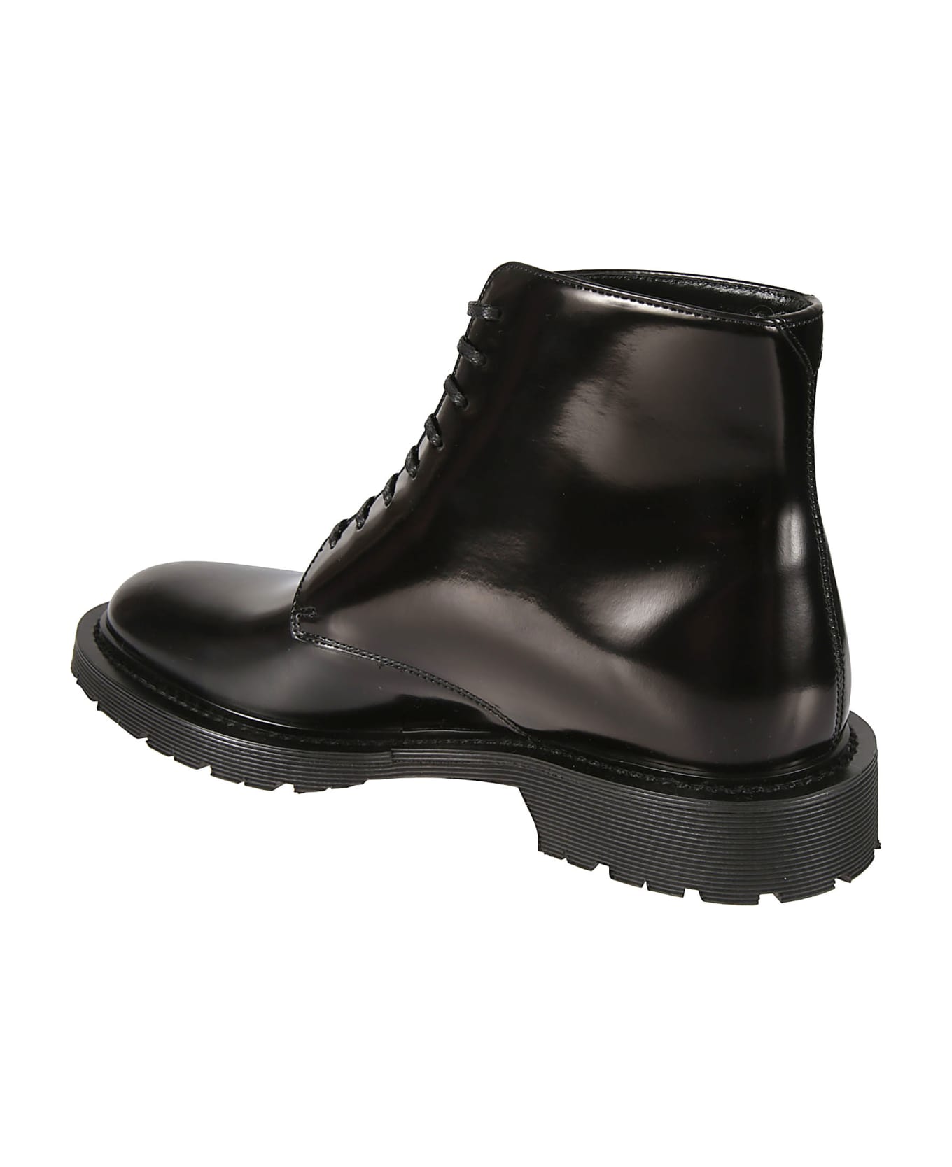 Saint Laurent Army 20 Lace-up Boots - Black