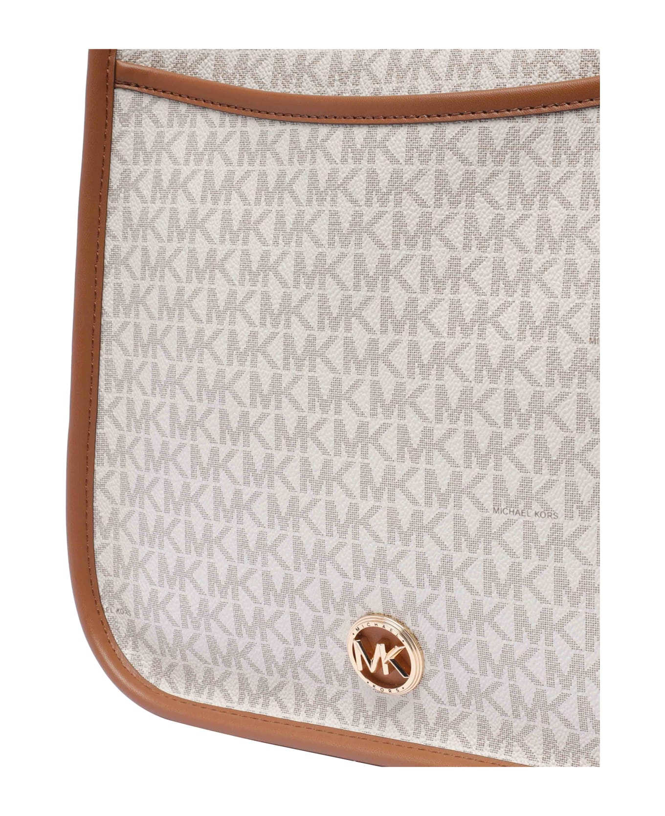 MICHAEL Michael Kors Large Raven Shoulder Bag - VANILLALUGG