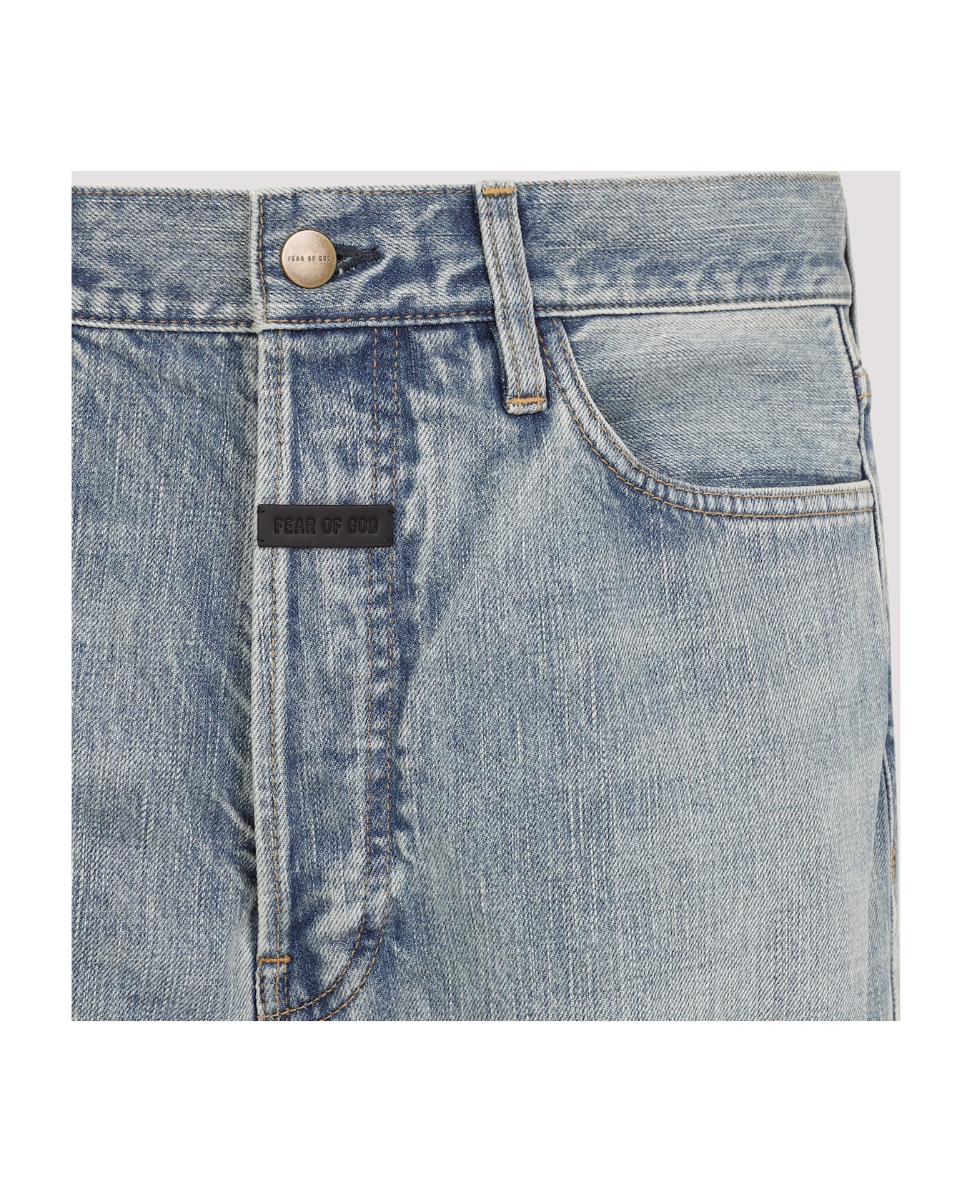 Fear of God 80s 5 Pockets Jeans - Medium Indigo