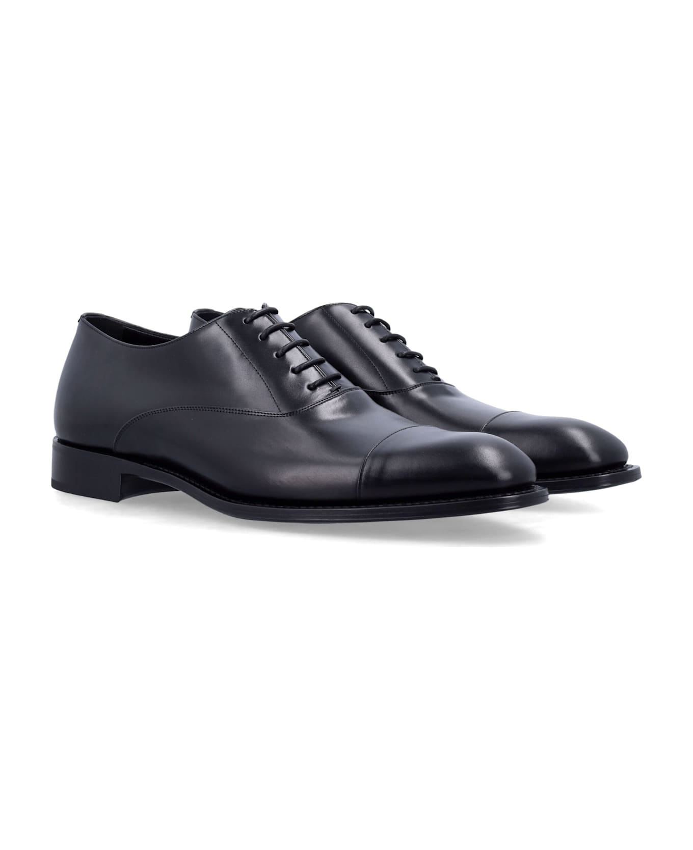 Saint Laurent Leather Adrien 25 Shoes - BLACK