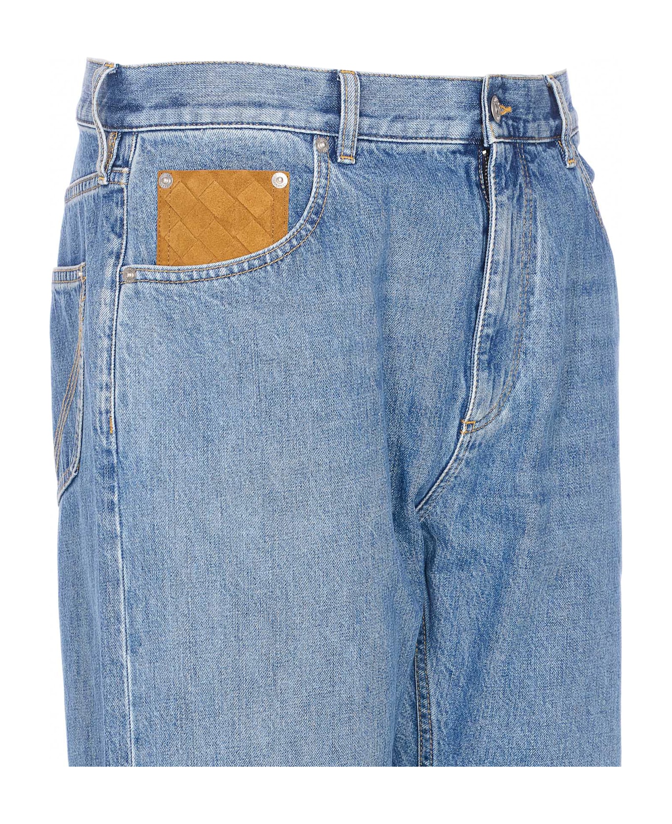 Bottega Veneta Denim Jeans - BLUE