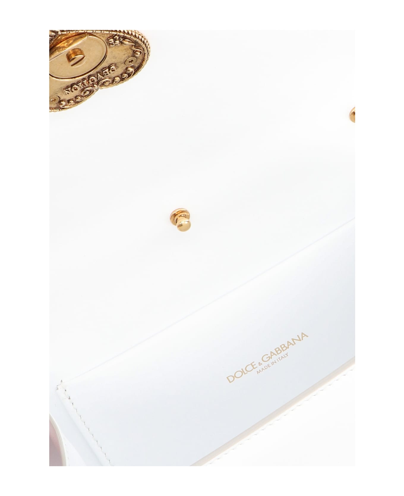 Dolce & Gabbana Small Devotion Bag - Optical White