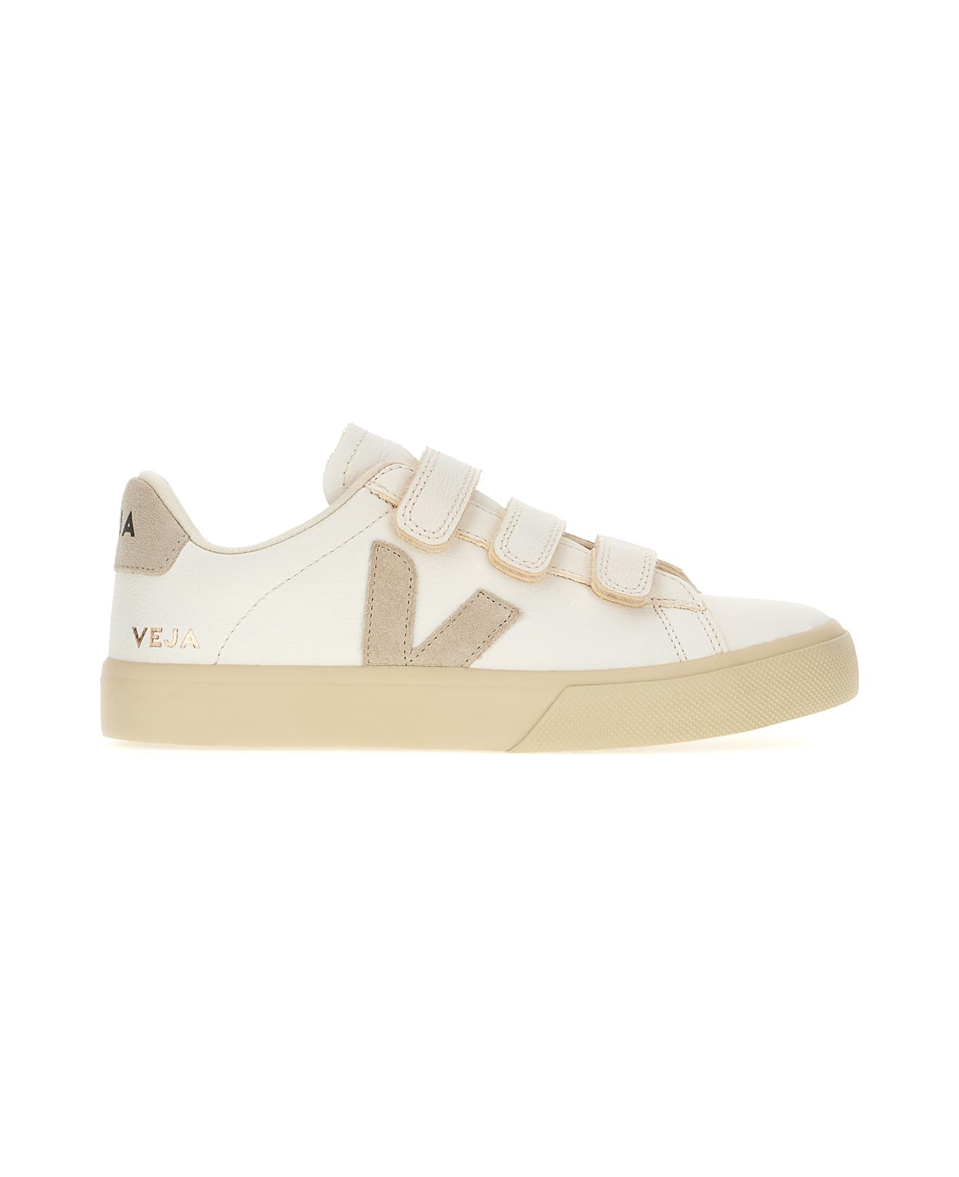 Veja White Leather Recife Chromefree Sneakers - EXTRAWHITENATURAL